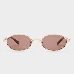 ICICLE | BRIGHT GOLD SMOKEY BROWN MONO