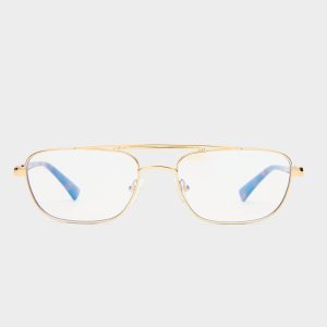 LE MIMI | GOLD BLUE LIGHT LENS